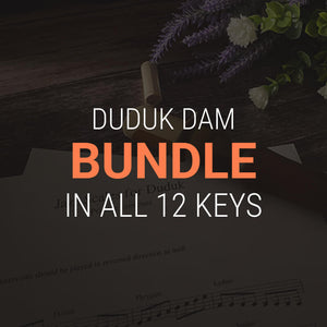 Duduk Dam Bundle in all 12 Keys - MP3 Download for Practice and Performances - Dudukhouse - Dudukhouse - 